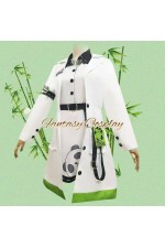 Identity V Doctor Emily Dyer Bamboo Guardian White Outfit Cosplay Costume